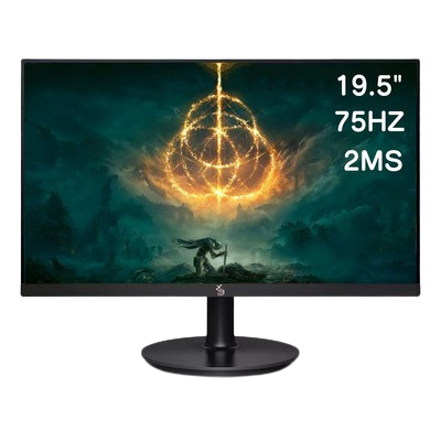 Foto de um Monitor LED widescreen